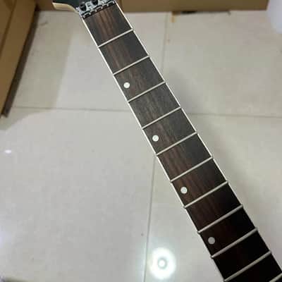 Maple Electric Guitar Neck, Rosewood 24 Frets Locking Nut image 3