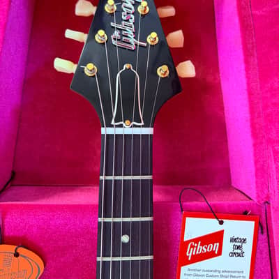 Gibson Flying V Korina '58 Reissue 2024 - Birdseye image 5