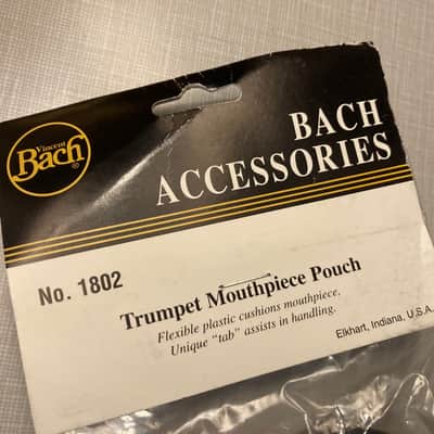 NEW OLD STOCK (lot of 2) Bach 1802 Trumpet Mouthpiece Pouch Rubber image 3