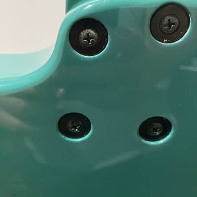 Fernandes H-65 (Vertigo) first series, Made in Japan 1994 - turqoise image 17