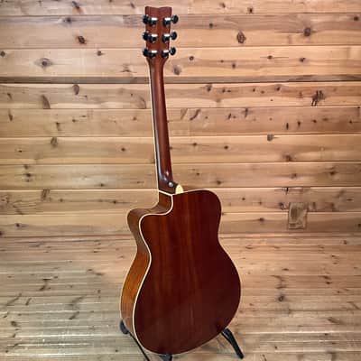 Yamaha FSC-TA TransAcoustic Guitar - Vintage Tint image 5