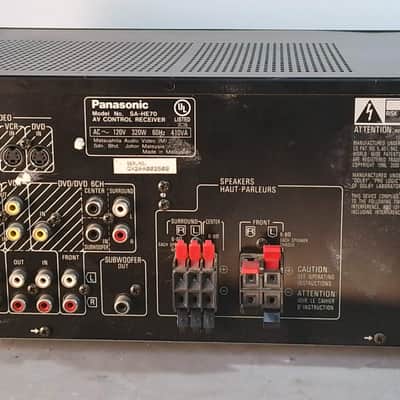 Panasonic SA-HE70 AV Control Receiver 5.1 Channel Dolby DTS Home Audio image 3