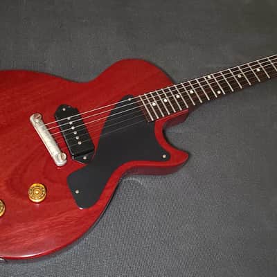 1955 Gibson Les Paul Junior Cherry; Factory Kalamazoo Refin w/Case image 10