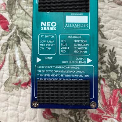 Alexander Pedals Radical Delay DX 2019 - Lazer Teal image 2