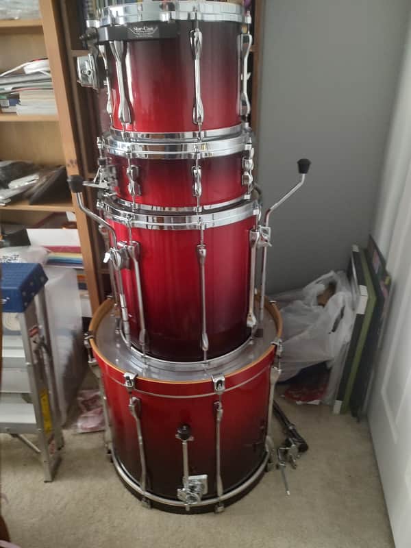 Tama Superstar 2007-2008 - Dark cherry fade image 1