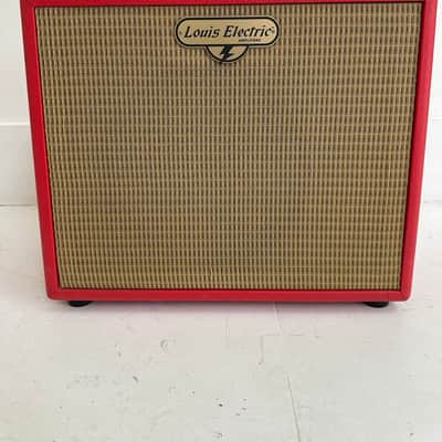 Louis Electric - 30W 1x12 Combo Amp with Celestion G12H-30 2012- LIPSTICK RED. image 1
