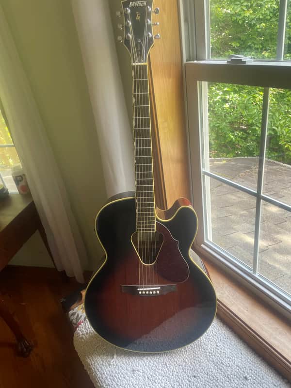 Gretsch G3700 Historic Series Jumbo Acoustic-Electric with TKL Case image 1