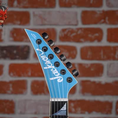 Jackson USA Custom Shop RR1 Rhoads Slab Top Blue Frost Nitro Relic Studio 2025 w/OHSC image 13