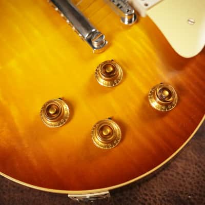 Gibson Custom 1959 Les Paul Standard VOS in Iced Tea Burst image 3
