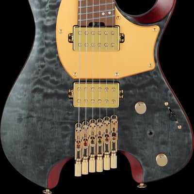 Ibanez Manuel Gardner Fernandes Signature 6 String Electric Guitar w/Bag - Obsidian Black Low Gloss (MGFM10OBL) image 12