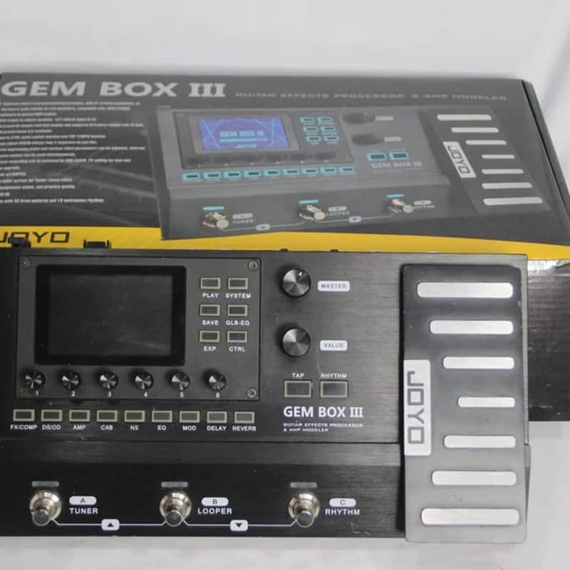 2010s Joyo GEM Box III Multi-Effect Pedal Black