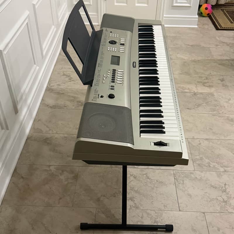 Yamaha YPG235 Portable Grand Piano 2010s - Silver image 1