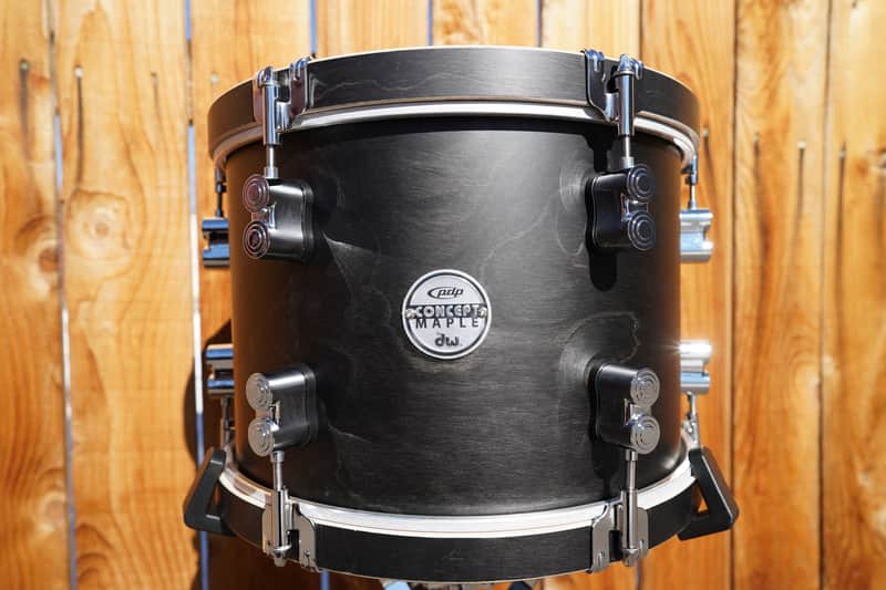 PDP 13'' / Concept Maple Classic 9" x 13" Tom Ebony Stain | 13" Tom (No-Mount) image 1