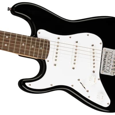 Squier   Mini Stratocaster Lh Left Handed Lrl Blk 0370123506 image 2