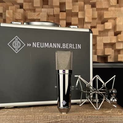 Neumann U 87 Rhodium Set Limited Edition Condenser Microphone 2017. U87 U87Ai U 87 Ai. 50th Anniversary. image 1
