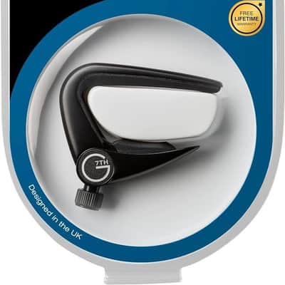 G7th Newport Series Capo, Steel String, Black image 2