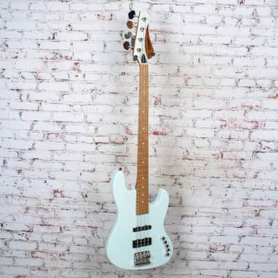 Balaguer - Guitars Goliath Classic HS Electric Bass Sky Blue w/HSC USED image 5