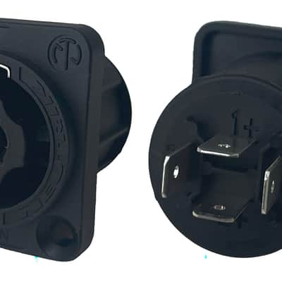 NEUTRIK speakON Panel Mount Jacks / Twist Lock Speaker Connectors-NL4MP-ST / 4 image 4