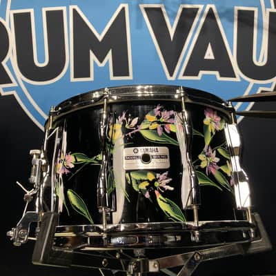Yamaha - 8x14" SD980 Vintage MIJ Recording Custom, Hand-Painted Snare Drum, Immaculate! 1980s image 1
