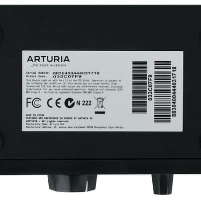 Arturia Minifuse 1 Black Portable Solo Audio USB Recording Interface+Software image 6
