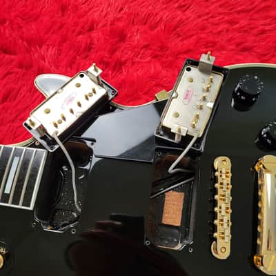 2018 Tokai LC220S Les Paul Custom Black Beauty Premium Series - Black - With Original Hard Case - Made In Japan MIJ image 20