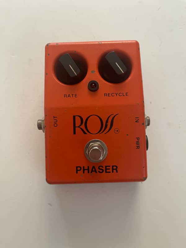 Ross Phaser Original Phase Shifter Vintage 1979 Modified Guitar Effect Pedal image 1