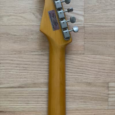 Fender ST-62 Stratocaster MIJ 1990-91 Baltic Blue with hardcase and 2 sets of pickups image 4