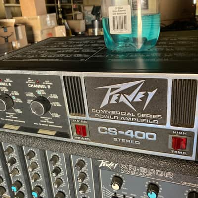 Peavey CS-400 Power Amp circa 1980s - full range functional LOCAL PICKUP ONLY image 2