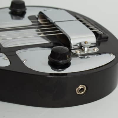 Rickenbacker Model B-6 Lap Steel Electric Guitar (1938), ser. #C-2198, original black hard shell case. image 13