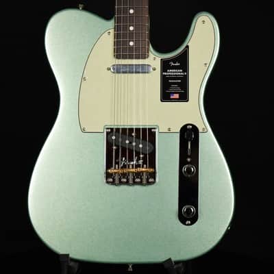 Fender American Professional II Telecaster - Mystic Surf Green Rosewood Fingerboard (US22107285) image 1