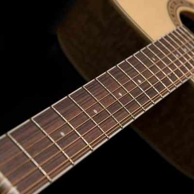 Washburn WD7S Dreadnought Acoustic Guitar Natural image 8
