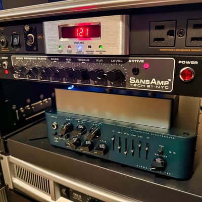 Tech 21 SansAmp RBI Rackmount Bass Preamp | Reverb