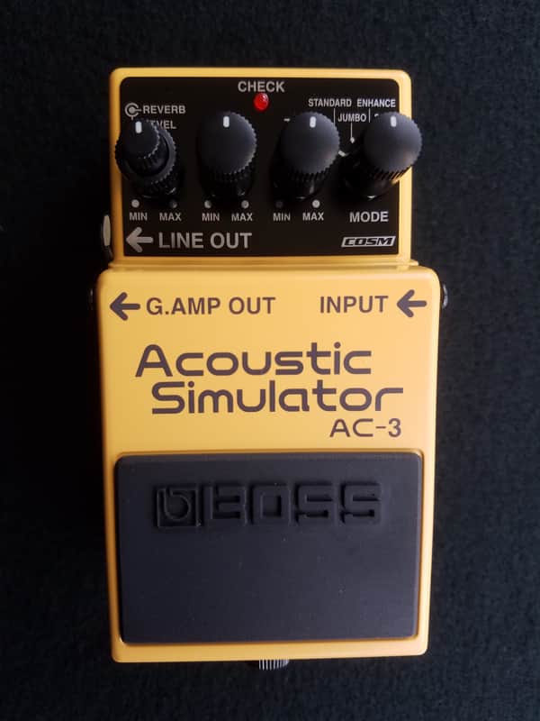 Boss AC-3 Acoustic Simulator 2006 - Present - Yellow image 1