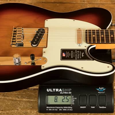 Fender American Ultra Luxe Vintage '60s Telecaster Custom - Rosewood - 3-Colour Sunburst image 8