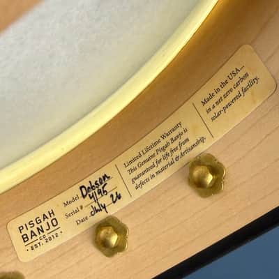 Pisgah Maple Dobson 12" Openback 5-String Banjo image 22