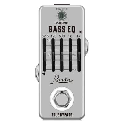 Rowin LEF-317B Bass EQ Pedal 5 Band Equalizer Pedals For Bass,price include the import duty to US buyer image 1