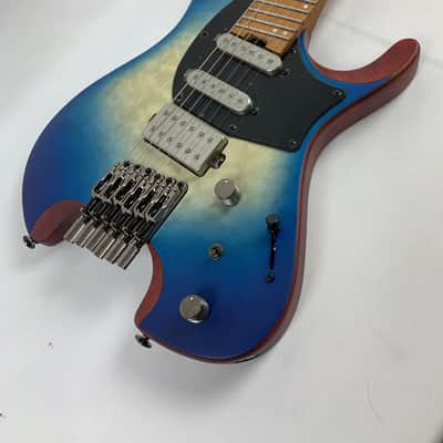 Ibanez QX54QM Blue Sphere Burst Matte BSM Q Series Quest Standard -NEW + GIG BAG - ACTUAL PICS IN AD image 14