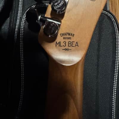 Chapman ML3 PLECKED AND CUSTOM PICKUPS BEA Rabea Massaad Signature 2019 - Present - Transparent Black image 4