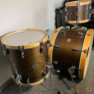 PDP Concept Maple Classic 24,13,16 Walnut Stain Drum Kit image 4