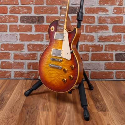 Gibson Custom Shop Historic Collection 40th Anniversary '59 Les Paul Standard Reissue Flame Maple Top Heritage Cherry Sunburst 1999 w/OHSC image 5