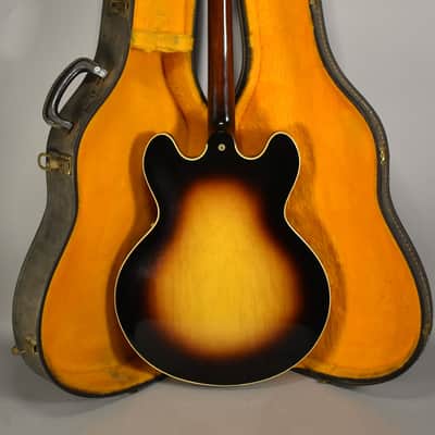 1968 Gibson ES-345TDC Stereo Sunburst Refin Semi-Hollowbody w/OHSC image 3