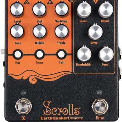 EarthQuaker Devices Scrolls Bass Preamp Pedal image 1