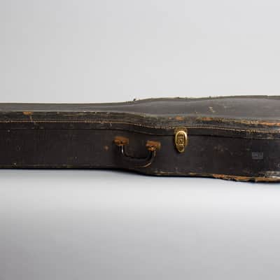 Bacon & Day Ne Plus Ultra Troubadour Arch Top Acoustic Guitar (1934), ser. #33895, period black hard shell case. image 11