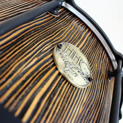 HHG Drums 14x8 Reclaimed Douglas Fir Stave snare drum, Natural Weathered Fir image 1