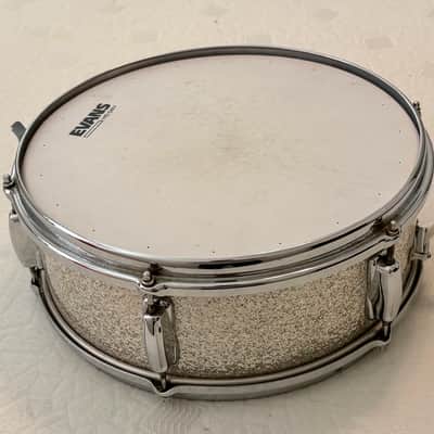Slingerland Silver Sparkle Six-lug snare 1950s - Silver sparkle image 2
