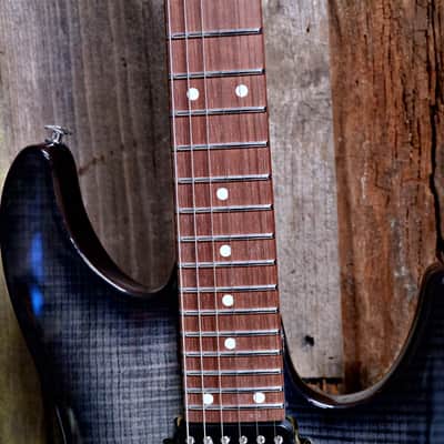 Ibanez AZ24S1F-TKS Standard - Transparent Black Sunburst w/ Gig Bag image 11