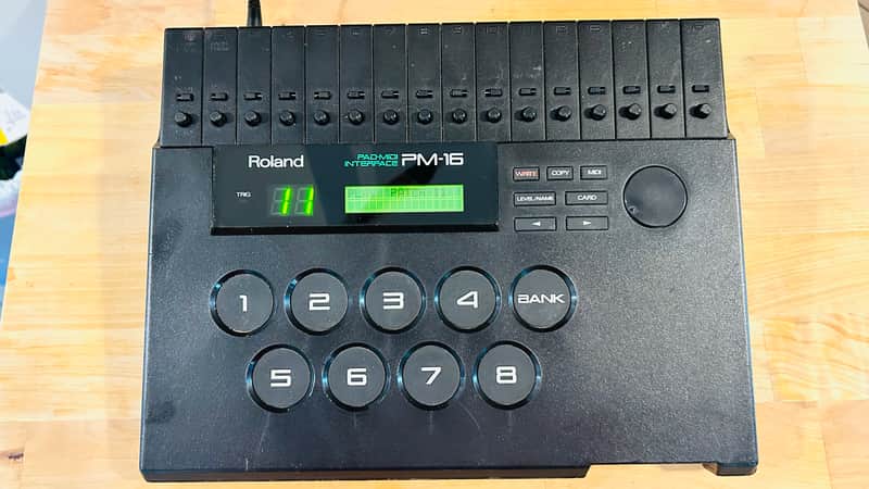 Roland PM-16 Pads to MIDI Converter image 1
