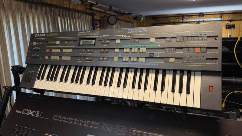 Casio CZ-5000 Synthesizer - Expanded Waveform Memory! Flagship of the CZ Line! image 1
