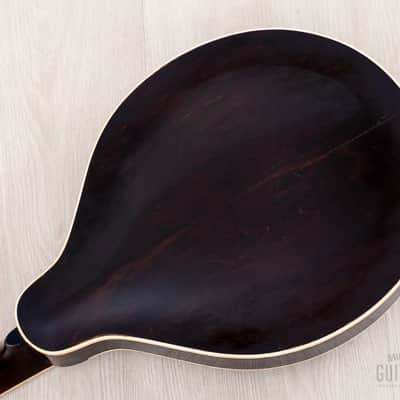 1919 Gibson Style A-2 Vintage A-Style Carved Top Mandolin Sheraton Brown w/ Faultless Case image 17