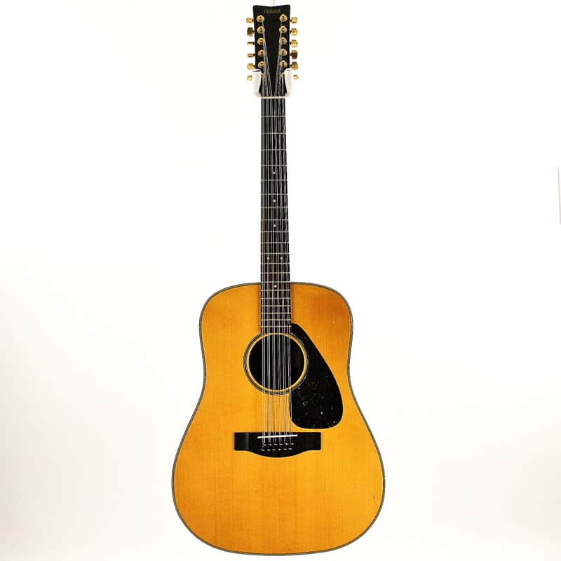 Yamaha DW-7-12 12 String Acoustic Guitar Natural | Reverb